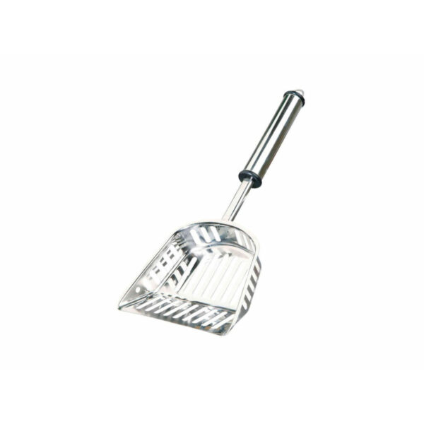Pala recogedora Trixie Plateado M Acero Inoxidable