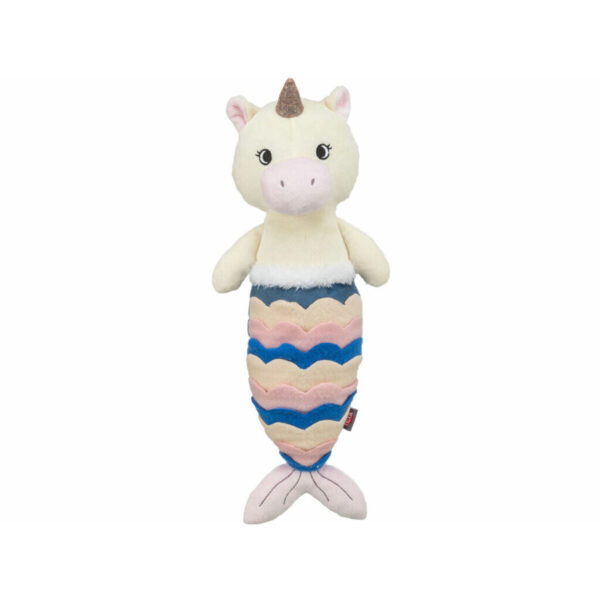 Juguete Dispensador de Premios para Mascotas 2 en 1 Trixie 36 cm Unicornio Sirena