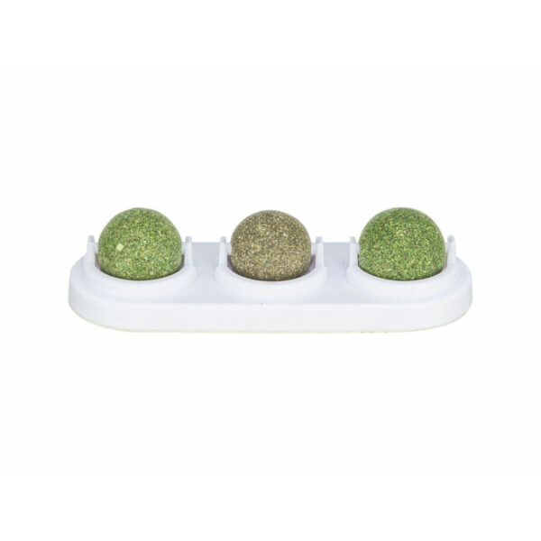 Juguete para gatos Trixie Blanco Verde Pelotas