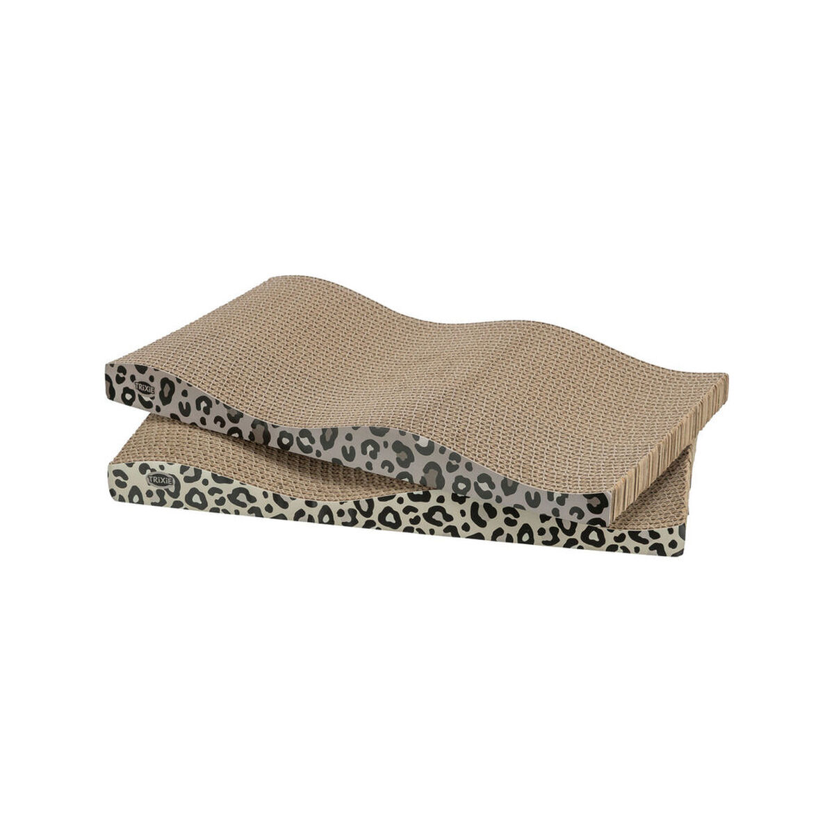 Rascador para Gatos Trixie Marrón Crema Cartón 44 x 6 x 25 cm (2 Piezas)