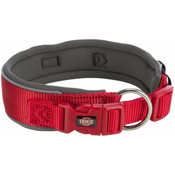 M0606528_0 Collar para Perro Trixie Premium Rojo Grafito L 46-55 cm