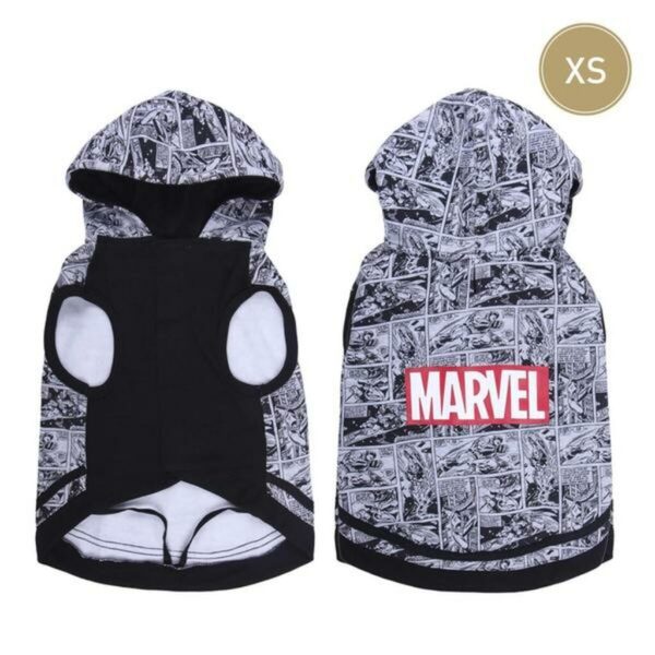 Sudadera para Perro Marvel Gris XS