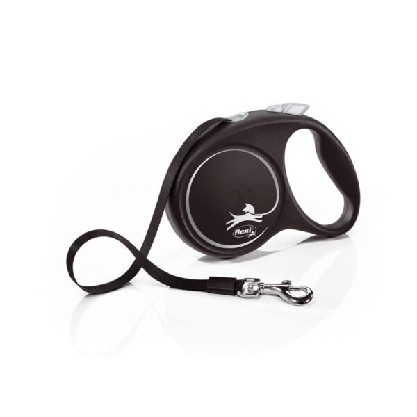 Correa para Perro Trixie New Classic Negro M 5 m