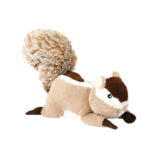 Peluche para perros Trixie Poliéster Felpa Ardilla 24 cm