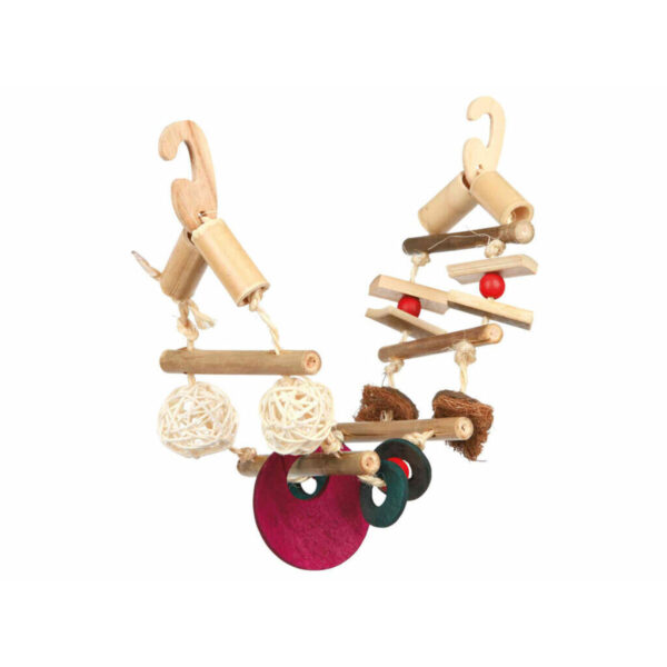 Juguete para Pájaros Trixie Multicolor 45 cm Puente