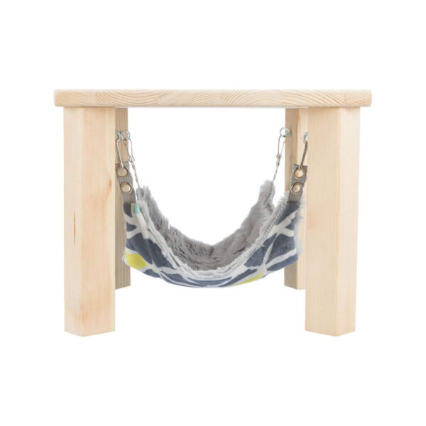 Hamaca Colgante Trixie Gris Melocotón 28 × 24 × 28 CM
