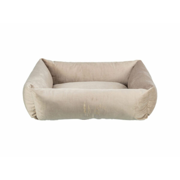 Cama para Perro Trixie Livia Beige 80 x 60 cm