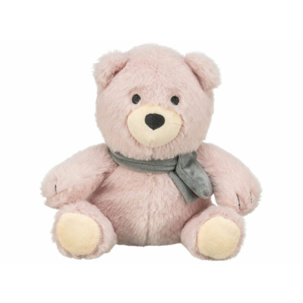 Peluche para perros Trixie Teddy Rosa Poliéster Oso 19 cm
