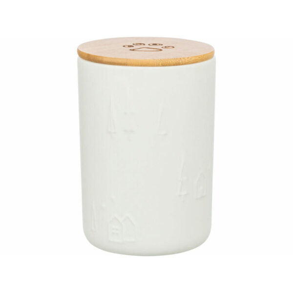 Bote de comida para mascotas Trixie Blanco Ø 13 x 19 cm