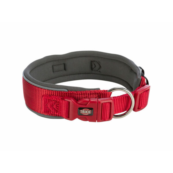 Collar para Perro Trixie Premium Rojo Grafito S/M 33-42 cm