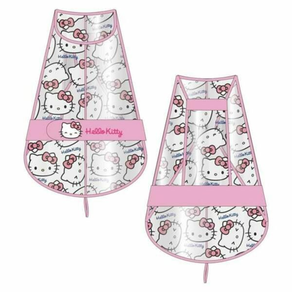 Chubasquero para Perro Hello Kitty Rosa S