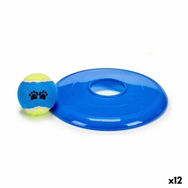 Set de Juguetes para Perros Mascow Goma Polipropileno Pelota Frisbee (12 Unidades)