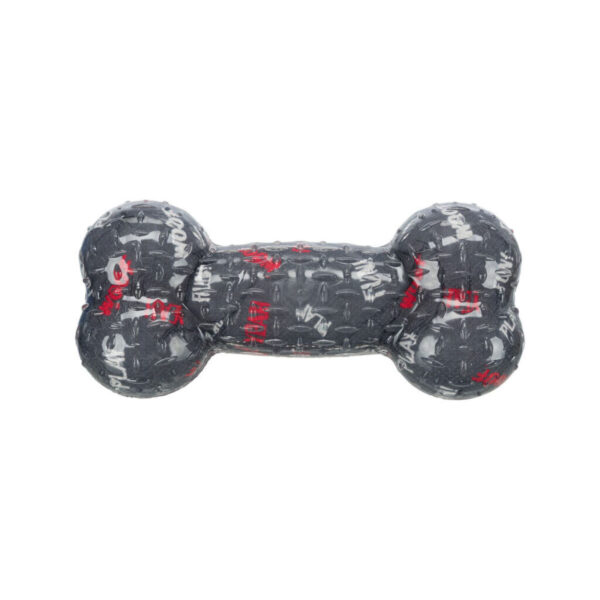 Mordedor de perro Trixie Gris 17 cm Hueso