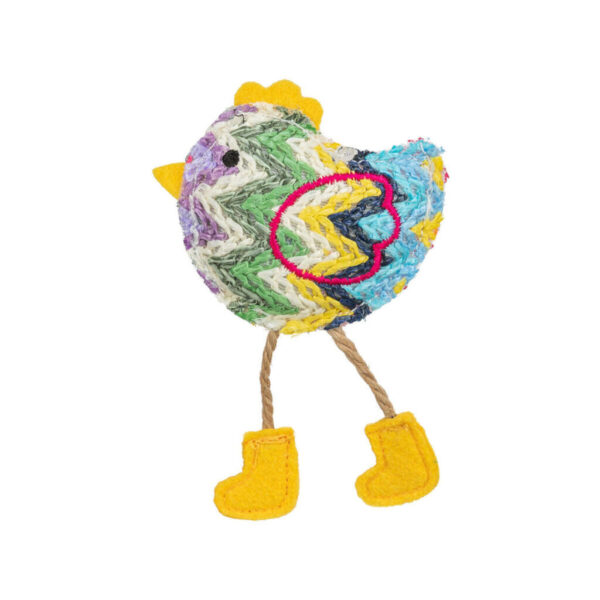 Juguete para gatos Trixie Pollo Multicolor