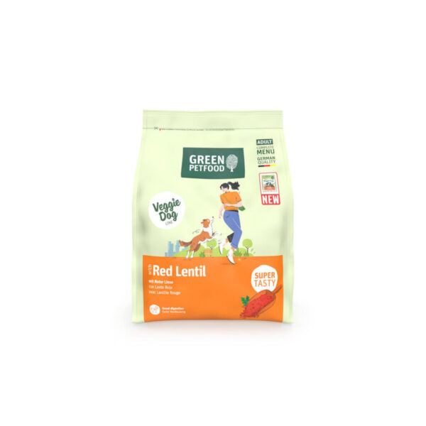 Pienso Green Petfood VeggieDog Red Lentil 900 g